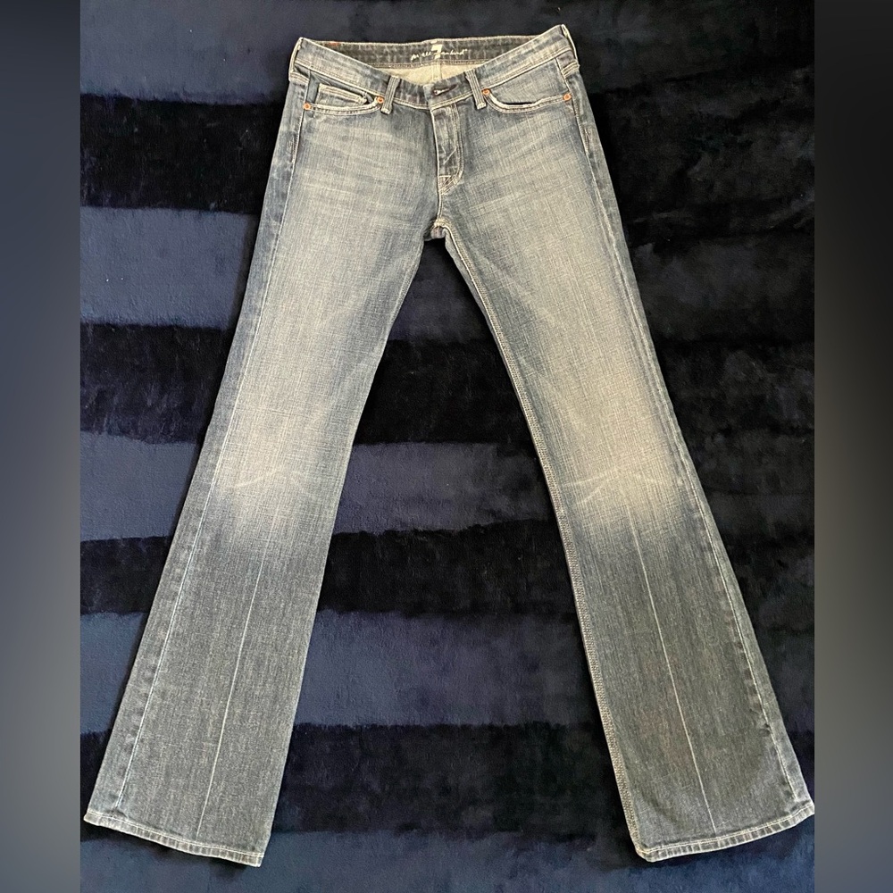 For all 7 mankind boot jeans
